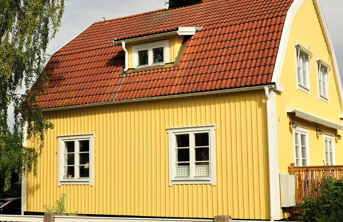 Dödsbotömning | Bild på hus som ska tömmas