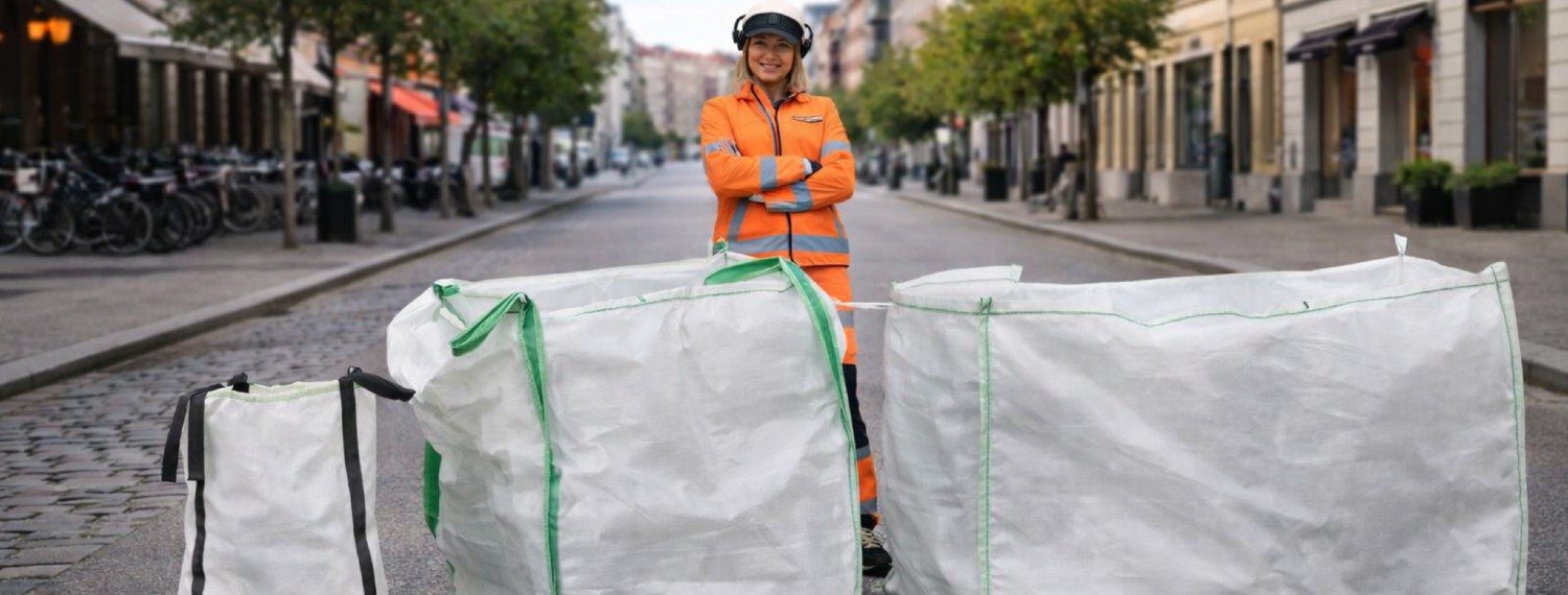 Hämtning av byggsäckar Göteborg