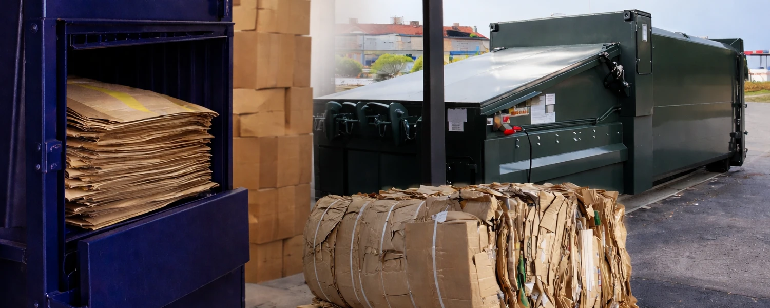 Komprimator för wellpapp