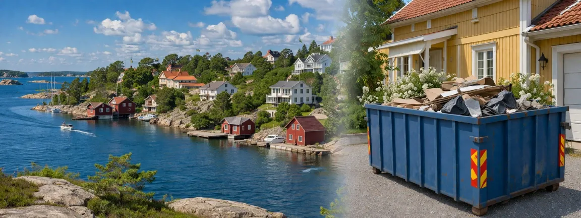 Hyra container i Värmdö