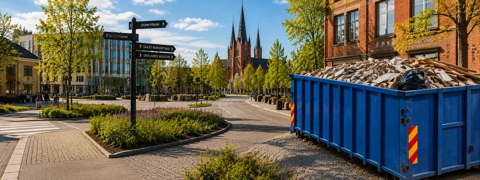 Hyra container i Växjö