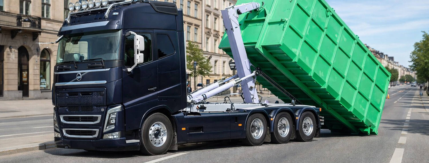 Hyra container i Stockholm