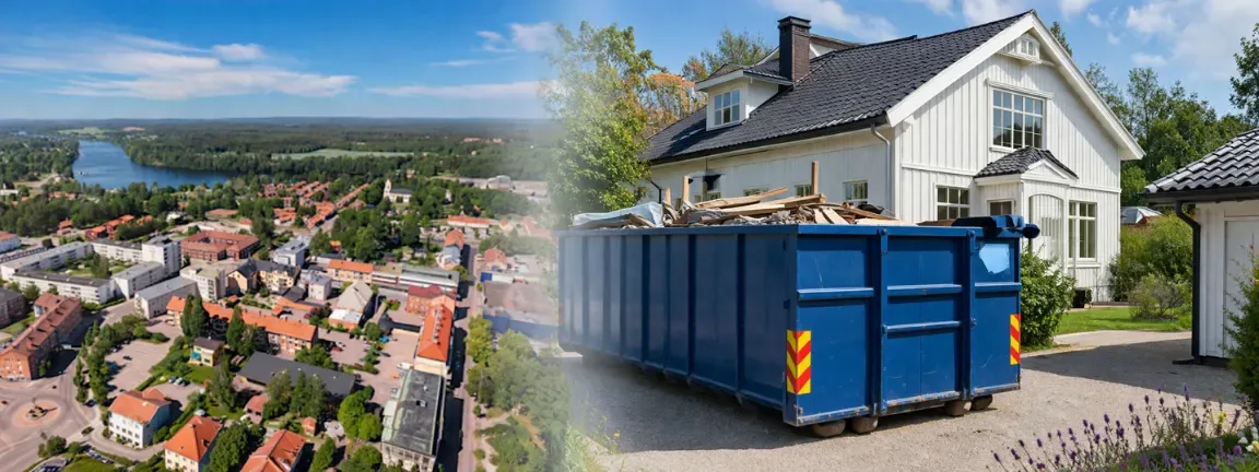 Hyra container Avesta / Bild på Avesta stad