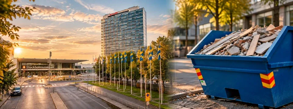 Hyra container Älvsjö