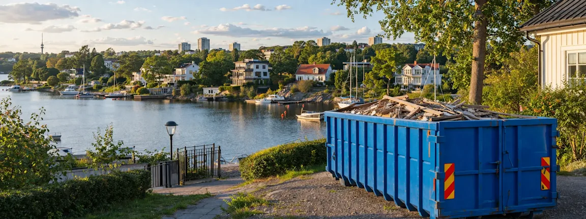Hyra container Danderyd
