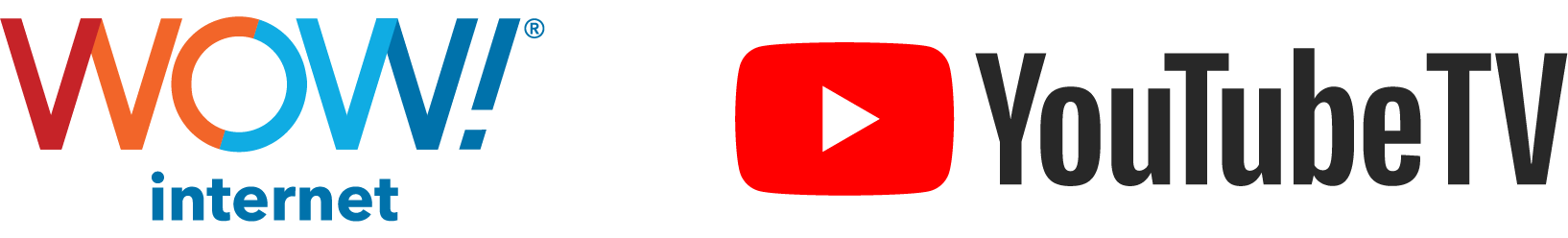 WOW-internet YouTubeTV Logos horz 4c white-divider-line RGB