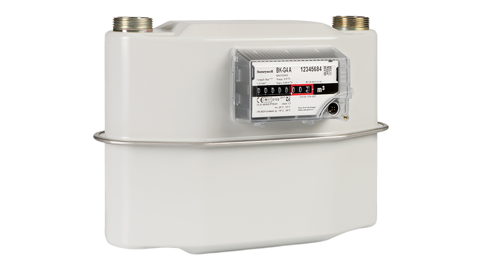 Abbildung eines Balgengaszählers