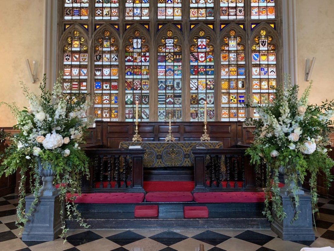 plinths-flowers-church-wedding-ceremony