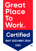 Great Place to Work - 2023-2024 badge