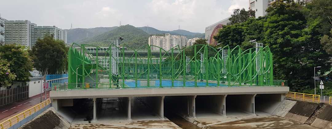 Tai Wai elevated football pitch