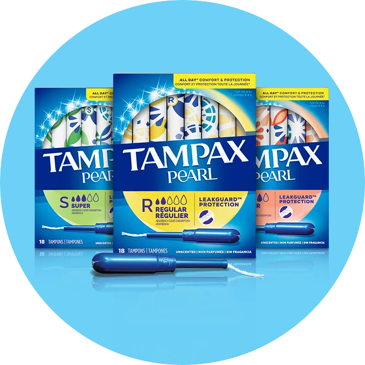 Tampax Pearl category