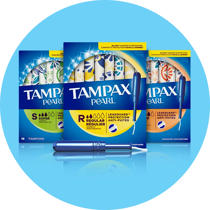 Tampax Pearl category