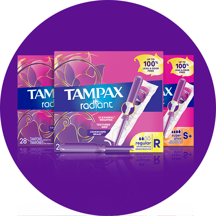 Tampax Pearl: Regular Tampons