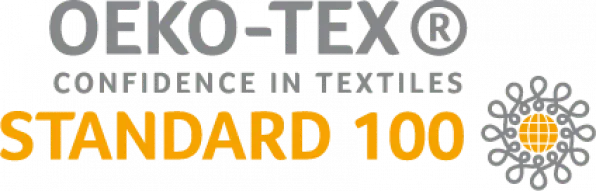 The standard 100 by OEKO-TEX logo