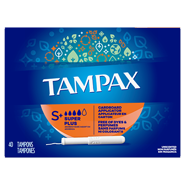 Tampax Tampon - Plastic Applicator - 36/Box - 432 / Carton - Anti-leak,  Anti-slip, Comfortable - ICC Business Products