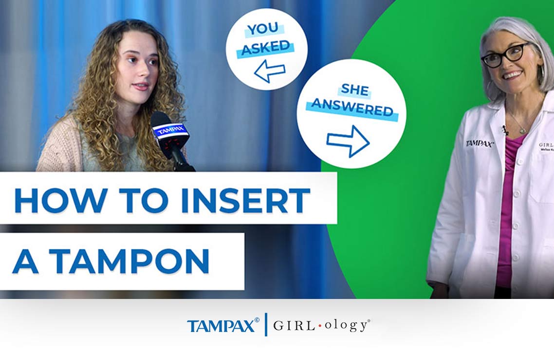 can you wear tampons in the shower?#tampontips #period