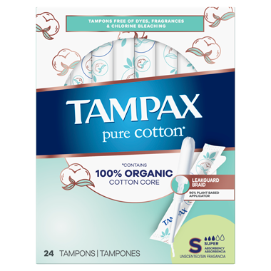 Tampax Pure Cotton Super