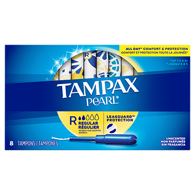 Tampax pearl deals regular