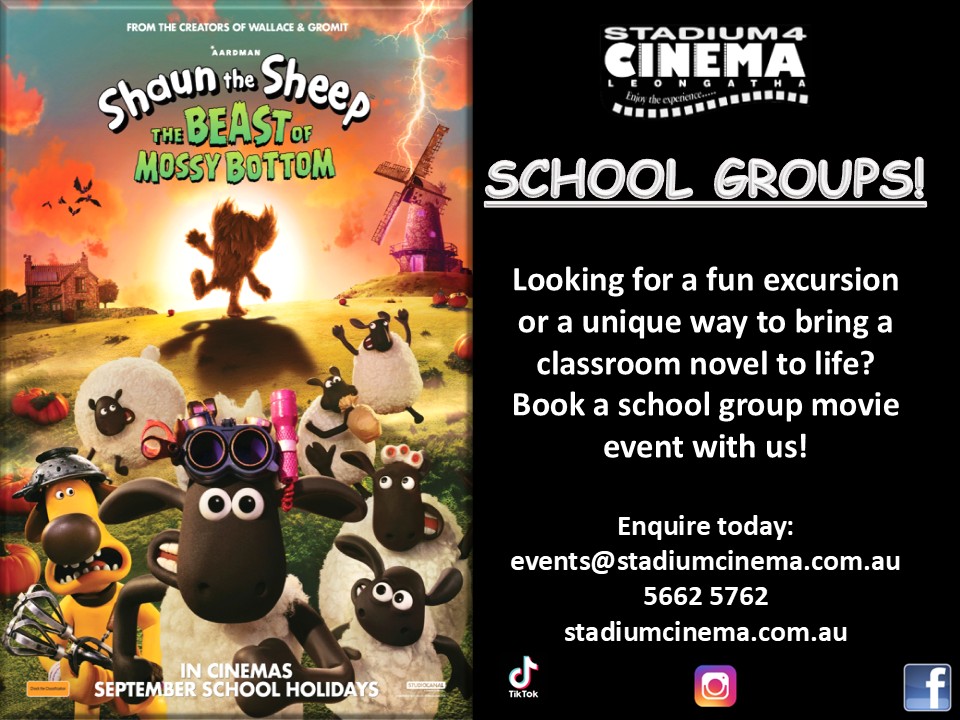 School Groups promotional flyer - 17.10.24