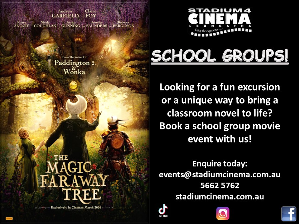 School Groups promotional flyer - 17.10.24