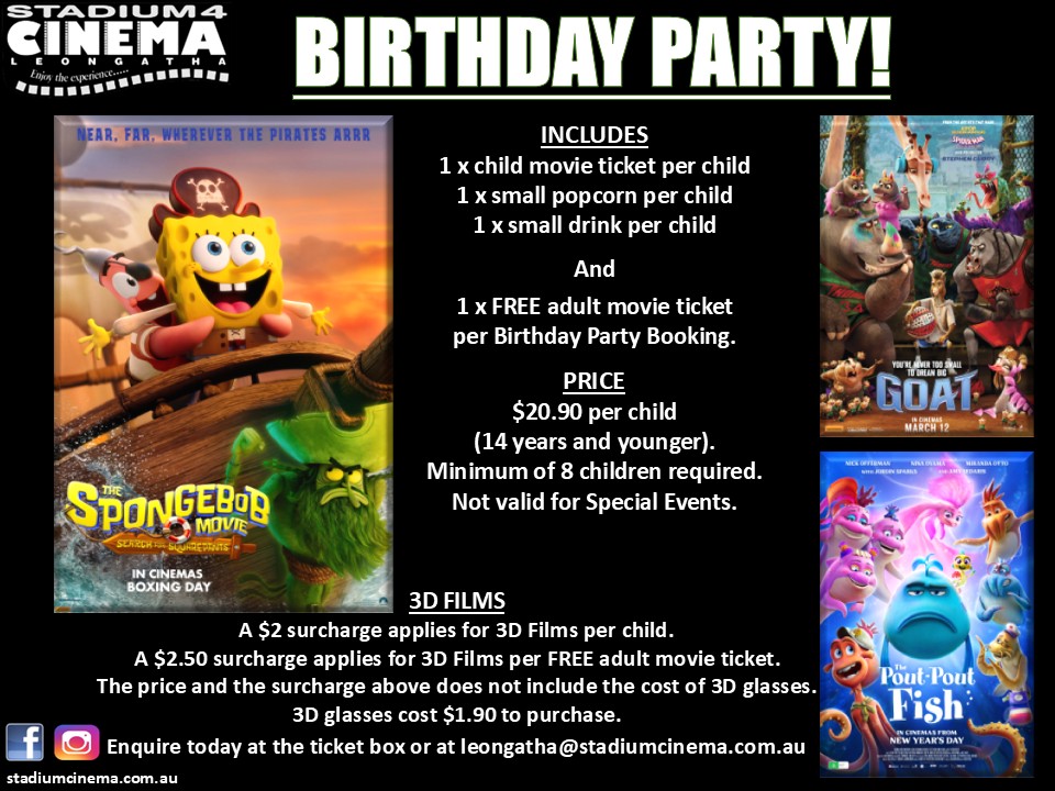 Birthday Promo