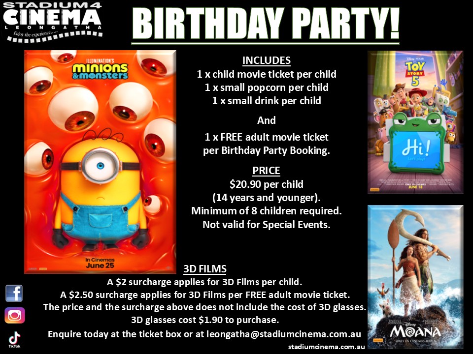 Birthday Parties