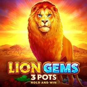 Lion Gems 3 Pots: Hold and Win