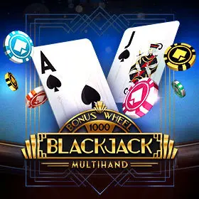 Blackjack Bonus Wheel 1000