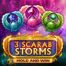 3 Scarab Storms Hold and Win