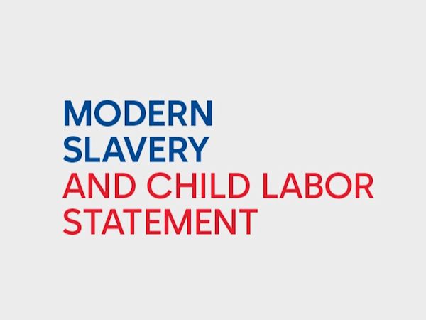 Erklärung zu moderner Sklaverei und Kinderarbeit