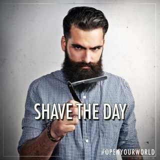 Facebook-Post Shave the day