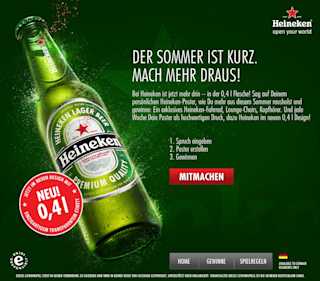 App 40cl Gewinnspiel Startseite