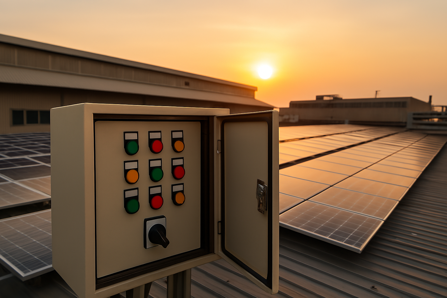 Boosting Factory Efficiency with Smart Control Panels