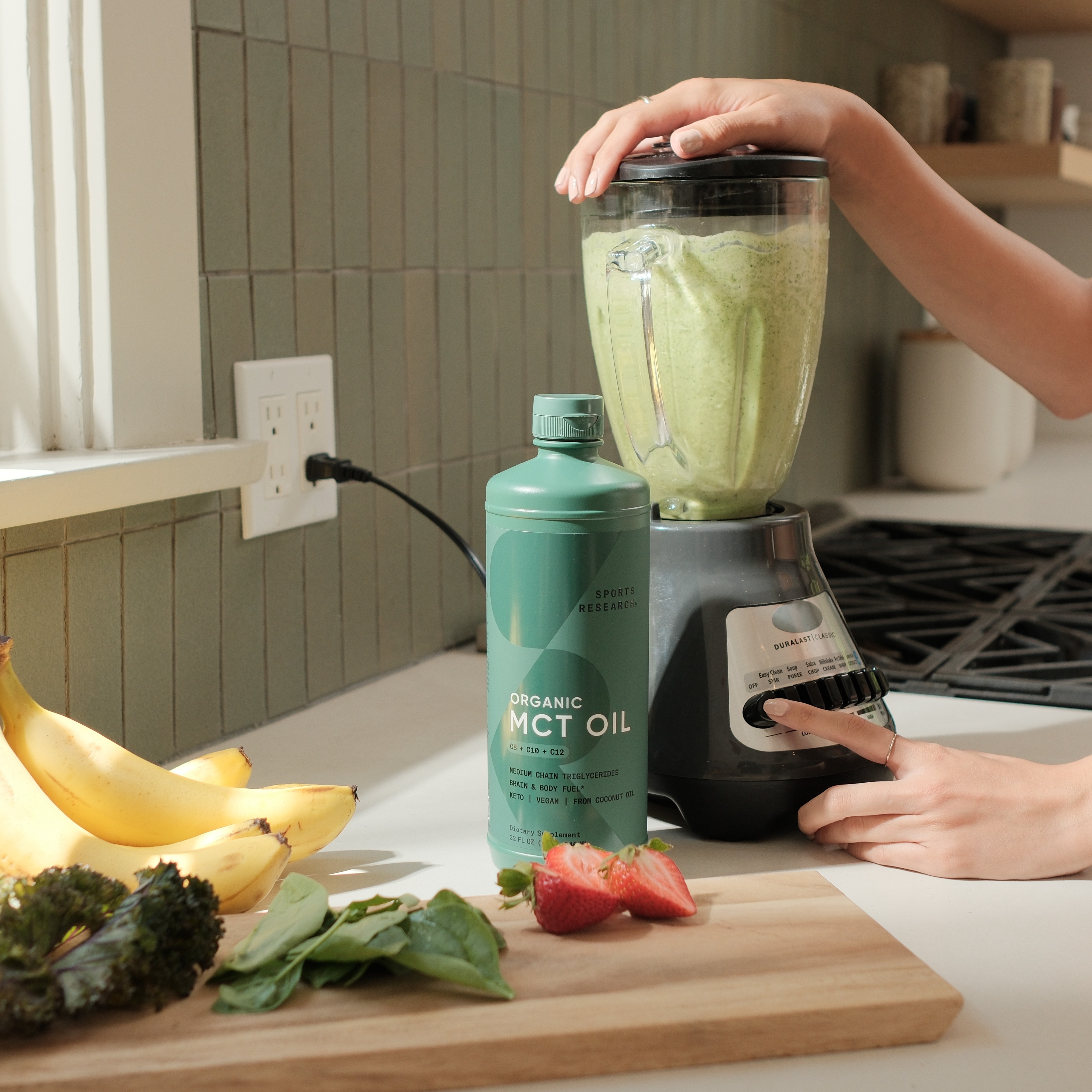 MCT C8 Oil lifestyle image.