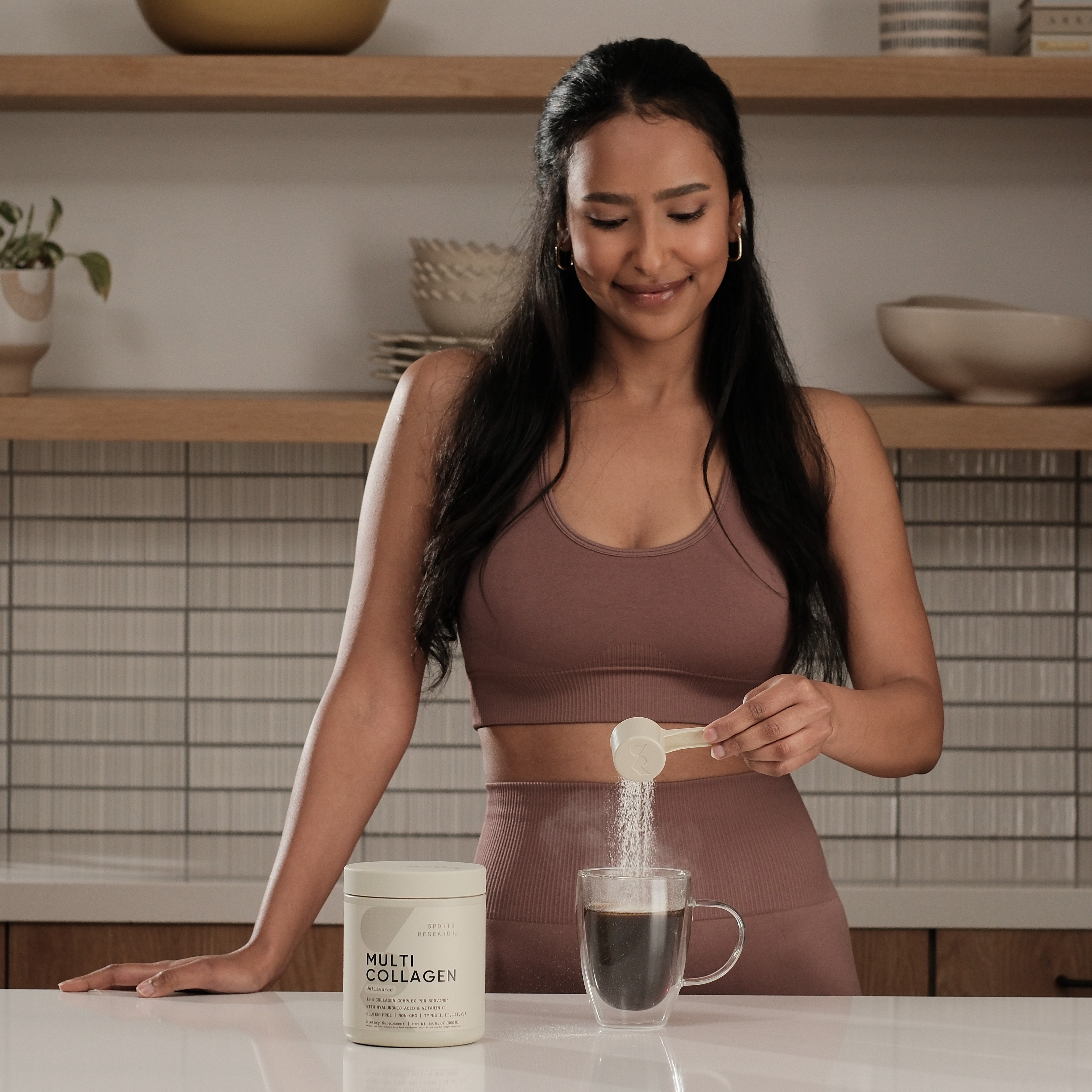 Multi Collagen Unflavored lifestyle image.