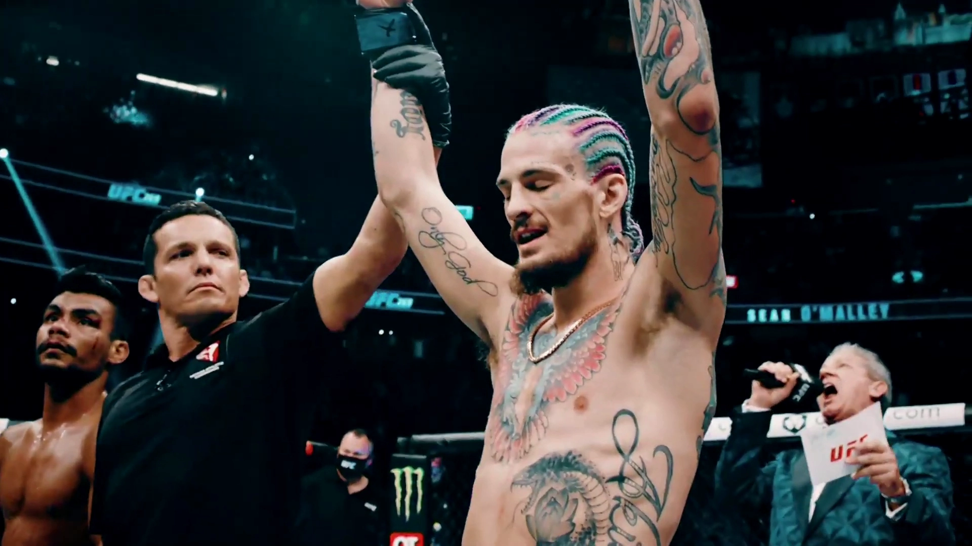 UFC fighters kicking