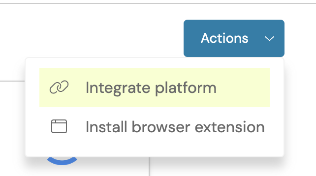 Integrate platform screenshot - KB 10075