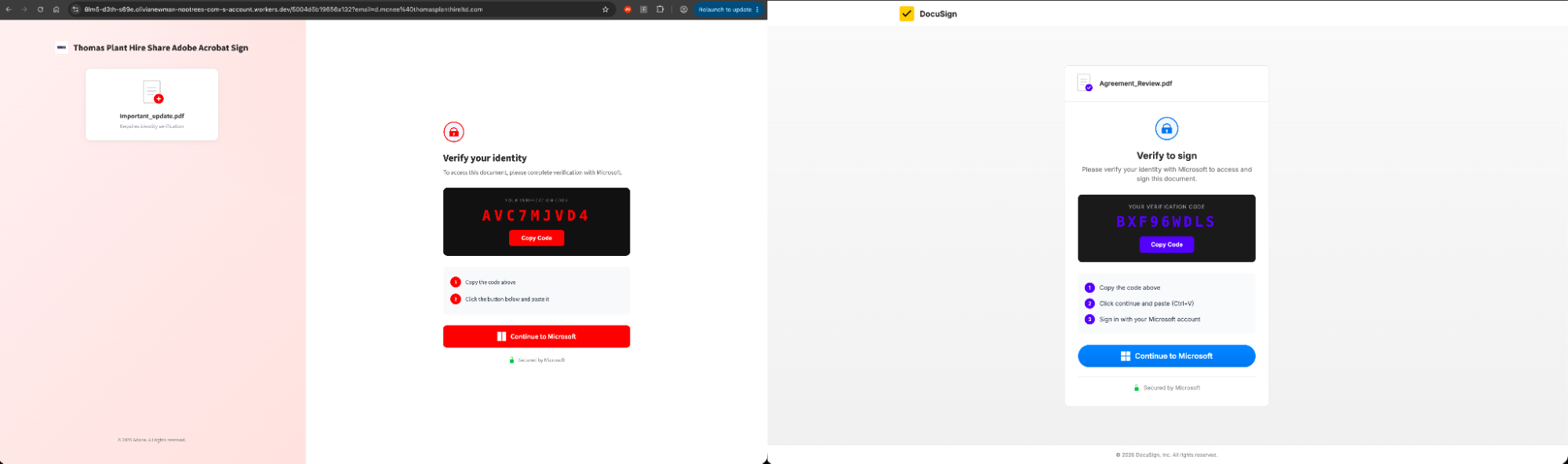 Production ANTIBOT: Current EvilTokens implementation.