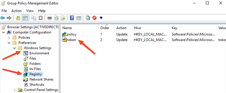 How to undo a Group Policy-managed Push browser extension rollout