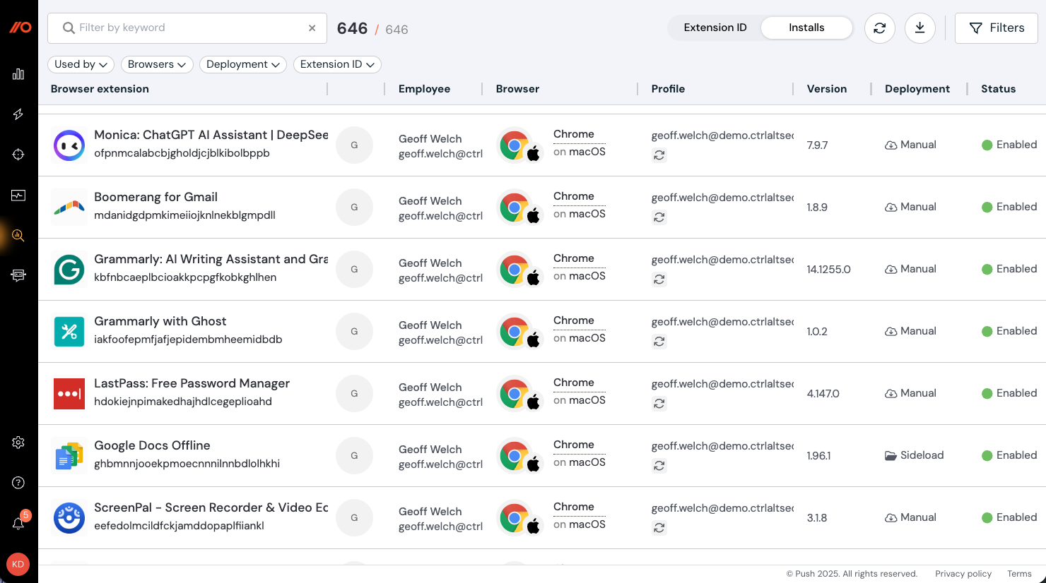 Extension enumeration - KB 10138