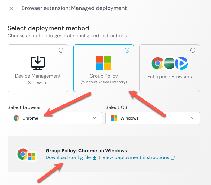 Push app - Managed Chrome GPO: KB 10052