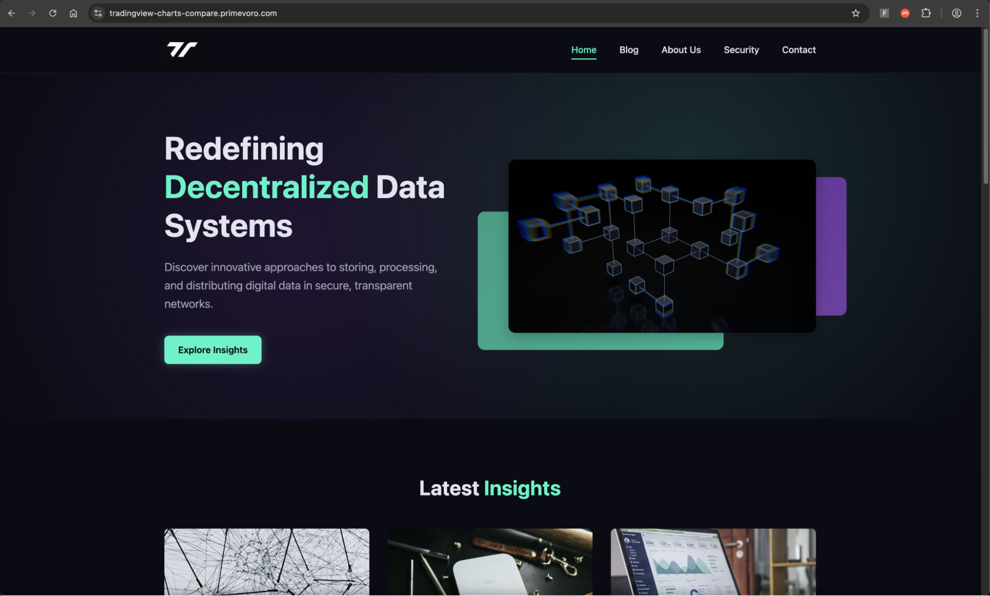 Initial landing page used as a redirect. This looks similar to many vibe coded sites used by attackers as part of their malvertising and phishing link chains. 