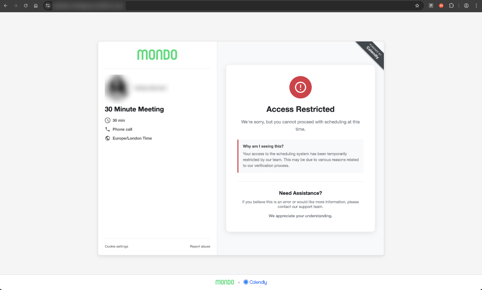 Anti-analysis functionality observed on the phishing page. 