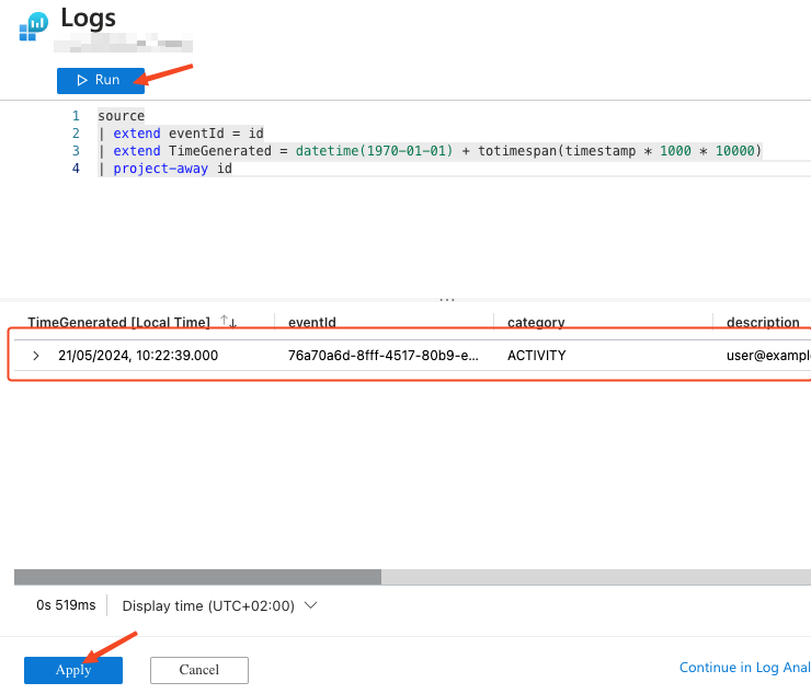 Azure new custom log step 4 - Sentinel SIEM