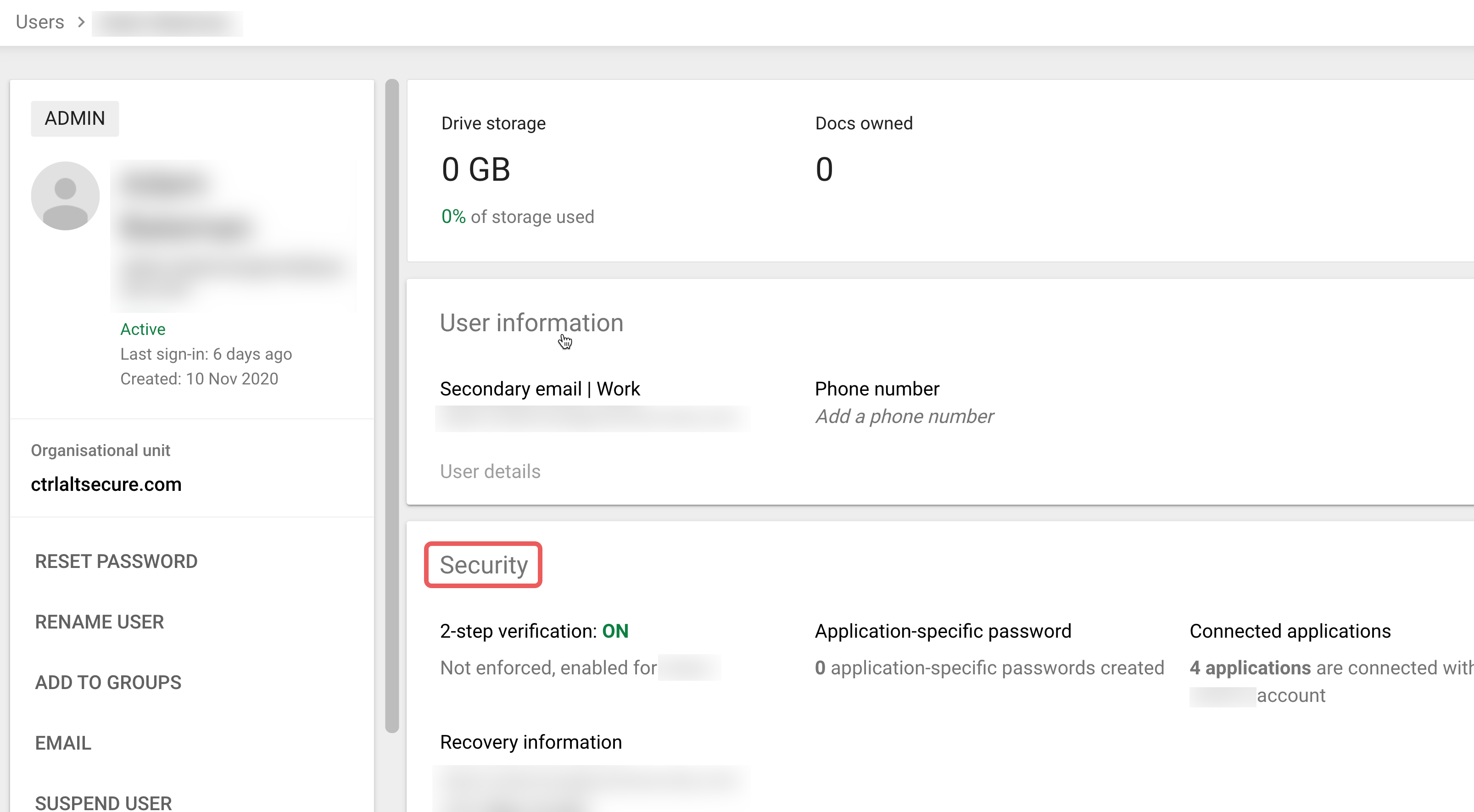 022 -> Improve -> Prepare support -> Google Workspace -> Step 2