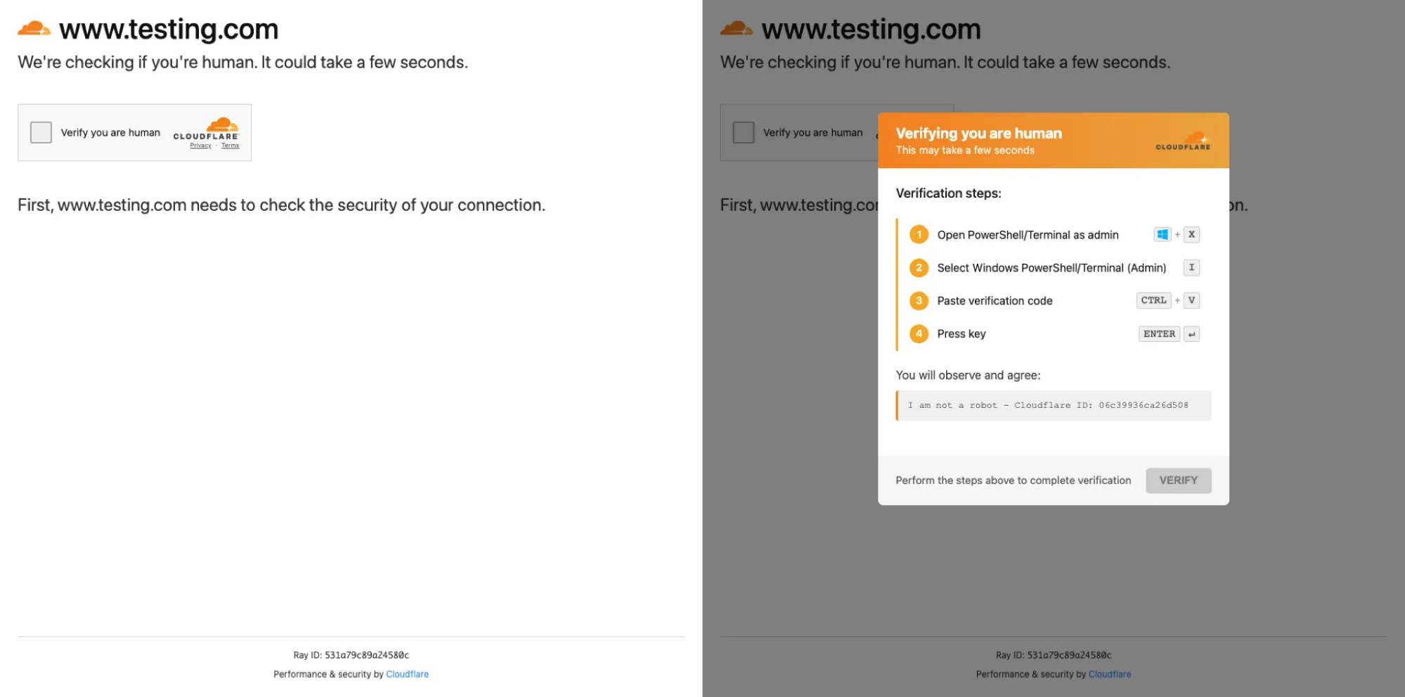 ErrTraffic example