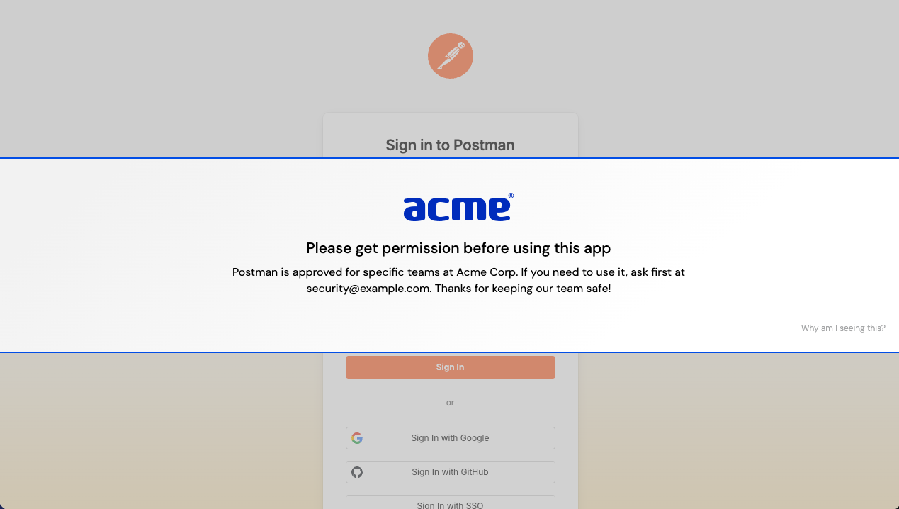 App banner - Block mode - KB 10106