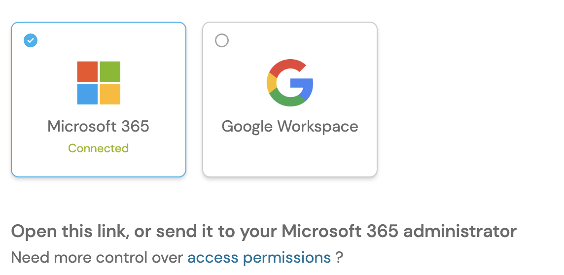 Access permissions for integrations - KB 10075