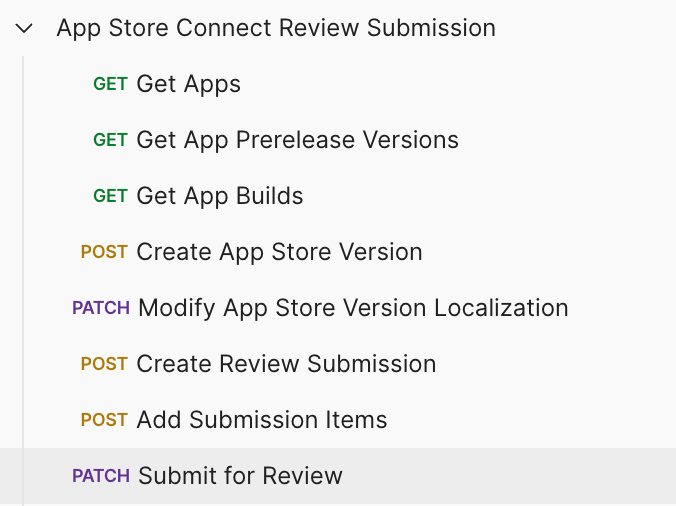 Steps required to automate a publish to the Apple store