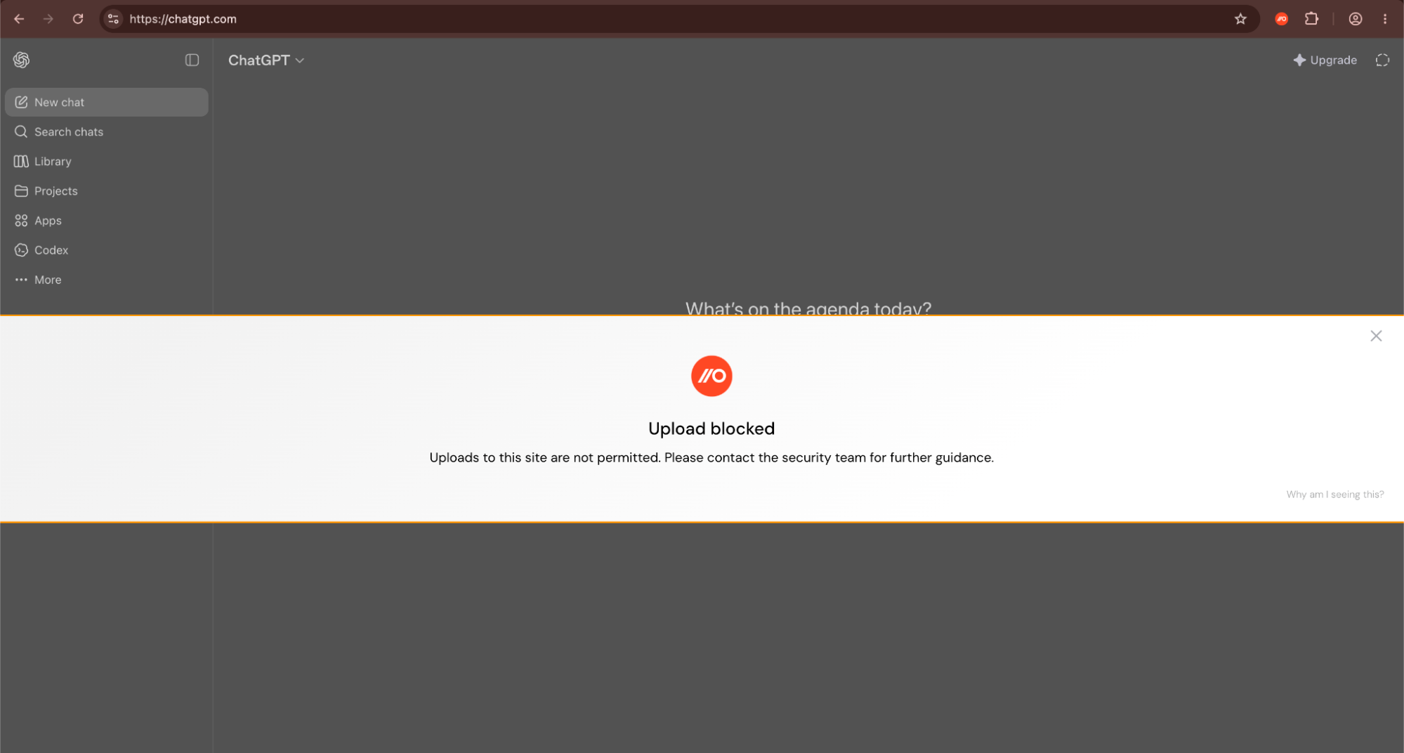 File upload blocking example - KB 10159